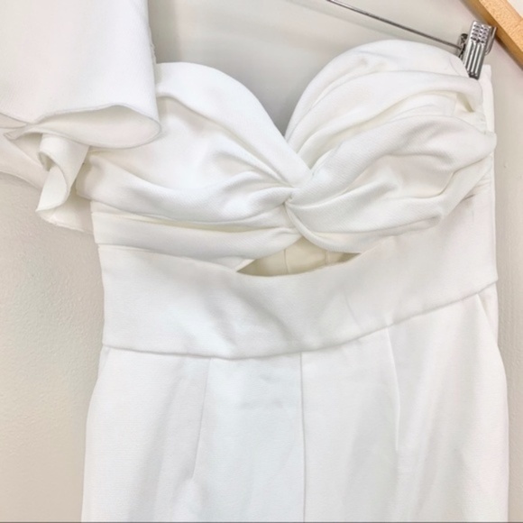 Keepsake Delight One Shoulder Cut Out Jumpsuit - Picture 6 of 15